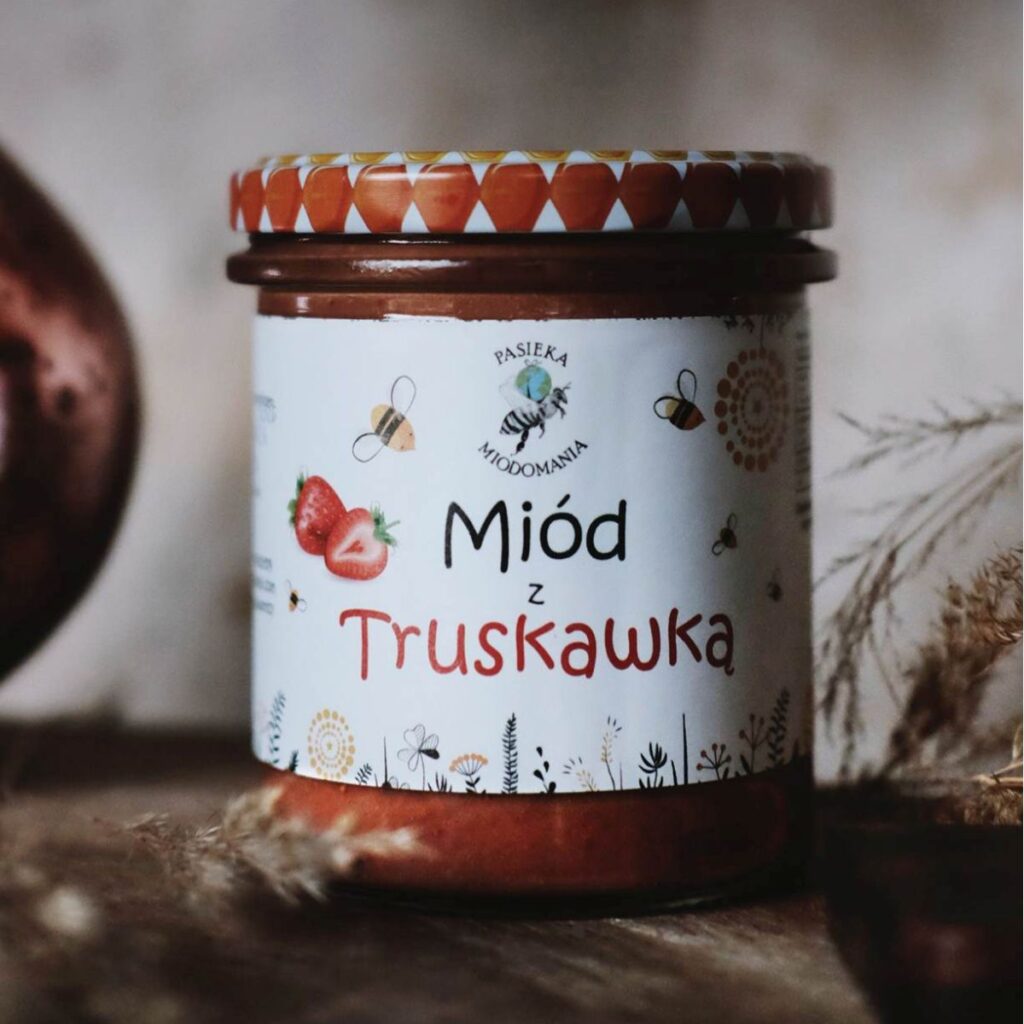 Miód z truskawką