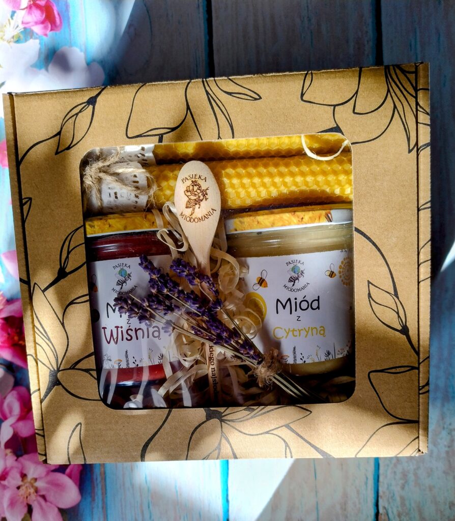 Zestaw 2x400g + świece